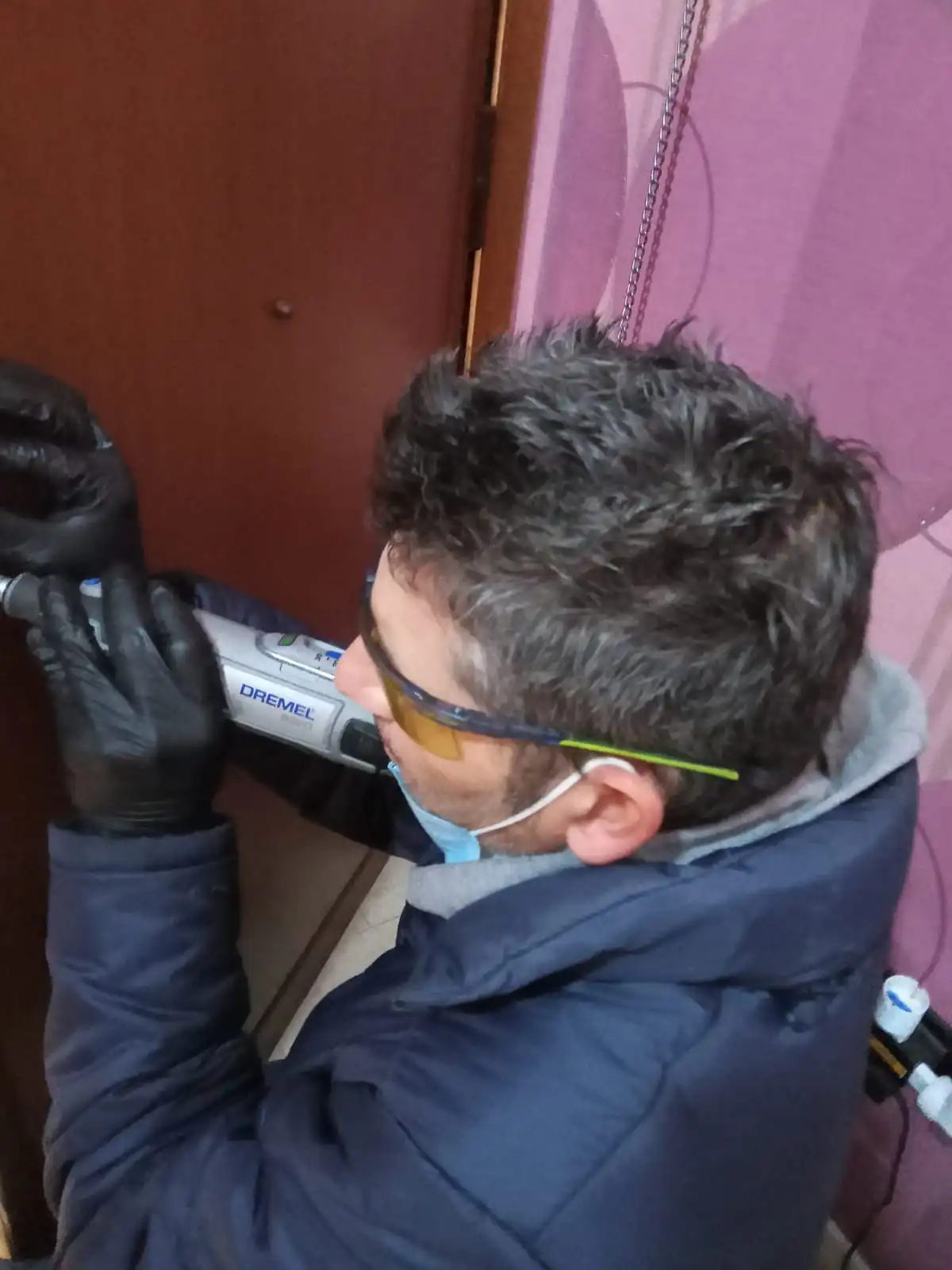 APERTURA PORTA BLINDATA